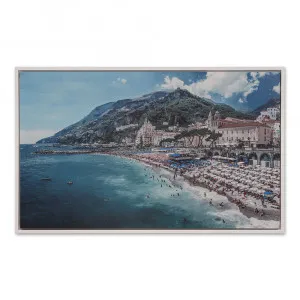 Amalfi Dream Wall Art Framed Canvas  - 130cm x 80cm by James Lane, a Painted Canvases for sale on Style Sourcebook