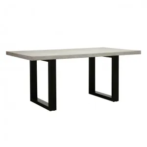 Apollo Polished Concrete Dining Table Black by James Lane, a Dining Tables for sale on Style Sourcebook