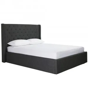 Chatsworth Bed Frame Charcoal by James Lane, a Beds & Bed Frames for sale on Style Sourcebook