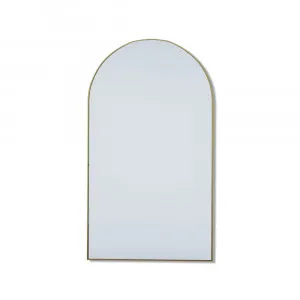 Extra Large Arch Gold Leaner Mirror - 210cm x 120cm by Luxe Mirrors, a Mirrors for sale on Style Sourcebook