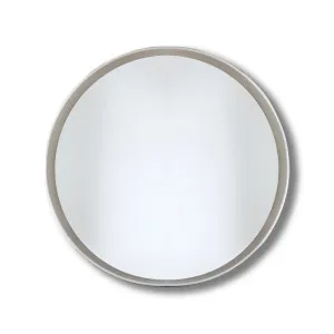 New York Round White Mirror 95cm x 95cm by Luxe Mirrors, a Painted Canvases for sale on Style Sourcebook