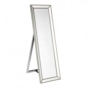 Zanthia Cheval Mirror with Stand 48cm x 155cm by Luxe Mirrors, a Mirrors for sale on Style Sourcebook