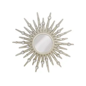 Adore Round Champagne Wall Mirror 103cm by Luxe Mirrors, a Mirrors for sale on Style Sourcebook