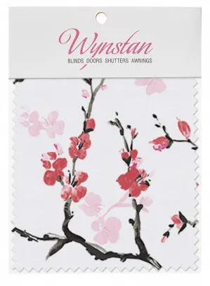 Wynstan Fabric Swatch  - Cherry Blossom Geisha by Wynstan, a Blinds for sale on Style Sourcebook