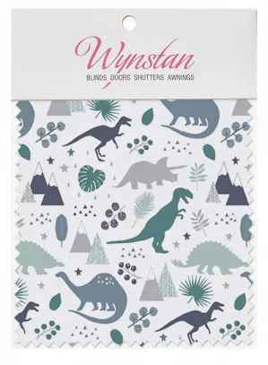 Wynstan Fabric Swatch - Jurassic Marine by Wynstan, a Blinds for sale on Style Sourcebook