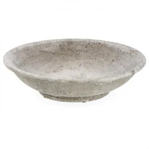 Palmira Cement Decorative Fruit Bowl, Dirty White by Casa Uno, a Bowls for sale on Style Sourcebook