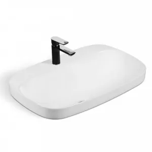 Tuscany Semi Inset Basin 500mm x 420mm 1th - White by Cob & Pen, a Basins for sale on Style Sourcebook