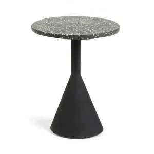 Myles Terazzo & Metal Round Side Table by El Diseno, a Side Table for sale on Style Sourcebook