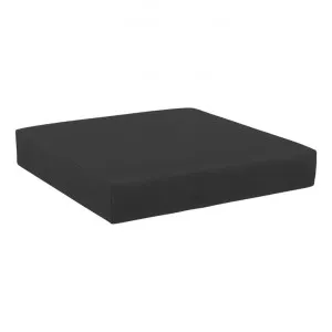 Siesta Mykonos Lounge Corner Cushion, Black by Siesta, a Cushions, Decorative Pillows for sale on Style Sourcebook