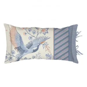 Pip Studio Royal Birds Cotton Lumbar Cushion by Pip Studio, a Cushions, Decorative Pillows for sale on Style Sourcebook
