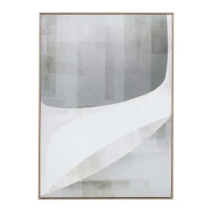 Sage Shapes 2 Box Framed Canvas in 104 x 144cm by OzDesignFurniture, a Prints for sale on Style Sourcebook