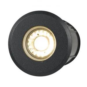 Luc IP65 Outdoor LED Inground / Deck Light, 5W, 8-26V, Black by Telbix, a Outdoor Lighting for sale on Style Sourcebook