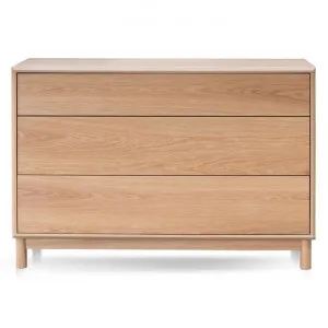 Dupont Wooden 3 Drawer Dresser, Natural by Conception Living, a Dressers & Chests of Drawers for sale on Style Sourcebook