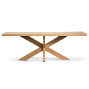 Haro Oak Timber Dining Table, 220cm, Distressed Natural by Conception Living, a Dining Tables for sale on Style Sourcebook