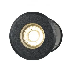 Luc IP65 Exterior LED Inground / Deck Light, 8W, 8-26V, Black by Telbix, a Outdoor Lighting for sale on Style Sourcebook