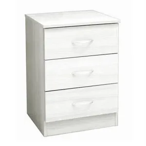 Mission Bedside Table, White by EBT Furniture, a Bedside Tables for sale on Style Sourcebook