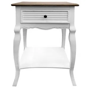 Urville 2 Tone Bedside Table by LIVGGO, a Bedside Tables for sale on Style Sourcebook