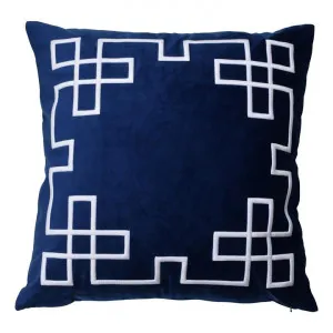Palm Springs Velvet Scatter Cushion Cover, Navy by COJO Home, a Cushions, Decorative Pillows for sale on Style Sourcebook