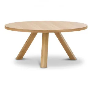 Roi Wooden Round Coffee Table, 80cm, Light Oak by FLH, a Coffee Table for sale on Style Sourcebook
