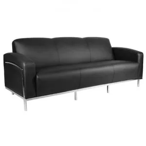 Sienna PU Leather 3 Seater Lounge by YS Design, a Sofas for sale on Style Sourcebook