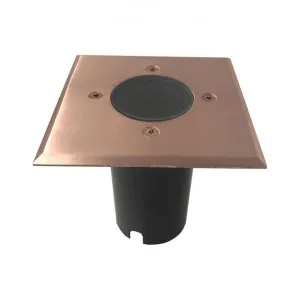 Lomond IP67 Exterior Recessed Wall / Inground Up Light, Square, Copper by CLA Ligthing, a Outdoor Lighting for sale on Style Sourcebook
