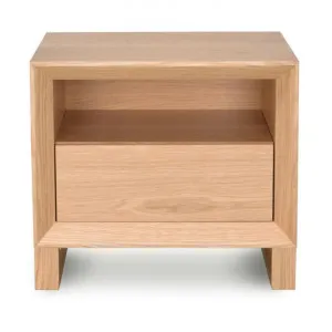 Jorg Wooden Bedside Table, Oak by Conception Living, a Bedside Tables for sale on Style Sourcebook