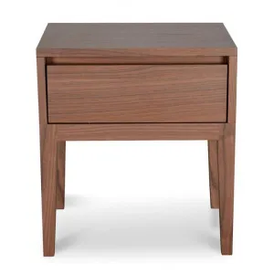 Asger Wooden Bedside Table, Walnut by Conception Living, a Bedside Tables for sale on Style Sourcebook
