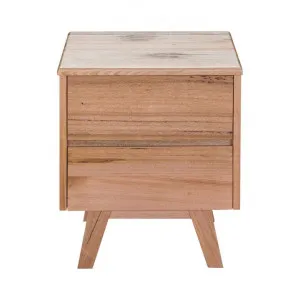 Wade Tasmanian Oak 2 Drawer Bedside Table by OZW Furniture, a Bedside Tables for sale on Style Sourcebook