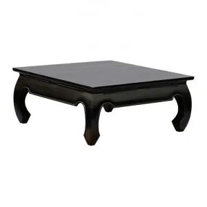 Liam Mahogany Timber Square Coffee Table, 90cm, Chocolate by Centrum Furniture, a Coffee Table for sale on Style Sourcebook