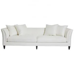 Tailor Fabric Sofa, 3 Seater, Ivory by Cozy Lighting & Living, a Sofas for sale on Style Sourcebook