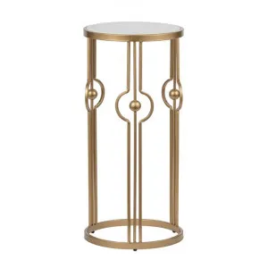 Winifred Iron & Marble Side Table by Philbee Interiors, a Side Table for sale on Style Sourcebook