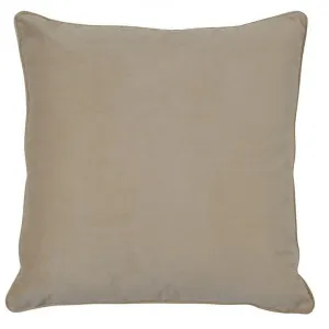 Bondi Velvet Euro Cushion Cover, Sand by COJO Home, a Cushions, Decorative Pillows for sale on Style Sourcebook