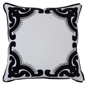 Bronte Velvet & Cotton Scatter Cushion Cover, Black by COJO Home, a Cushions, Decorative Pillows for sale on Style Sourcebook