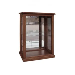 Sky New Zealand Pine Timber Display Cabinet, Walnut by MATF Furniture, a Cabinets, Chests for sale on Style Sourcebook
