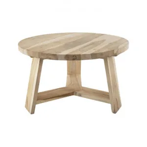 Bermuda Timber Round Side Table by Florabelle, a Side Table for sale on Style Sourcebook