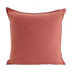 Farra Linen Euro Cushion, Rust by NF Living, a Cushions, Decorative Pillows for sale on Style Sourcebook