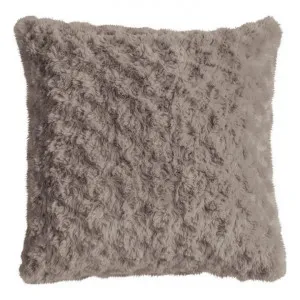 Walon Faux Fur Scatter Cushion, Taupe by Kilburn & Scott, a Cushions, Decorative Pillows for sale on Style Sourcebook