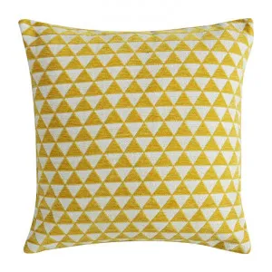 Jossi Jacquard Scatter Cushion, Ochre by Lagom, a Cushions, Decorative Pillows for sale on Style Sourcebook