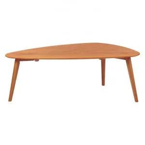 Milan Alder Timber Triangle Coffee Table, 120cm by Hanson & Co., a Coffee Table for sale on Style Sourcebook