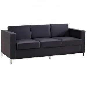 Plaza PU Leather Sofa, 3 Seater by Style Ergonomics, a Sofas for sale on Style Sourcebook