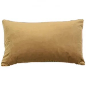 Rodeo Velvet Lumbar Cushion Cover, Caramel by COJO Home, a Cushions, Decorative Pillows for sale on Style Sourcebook