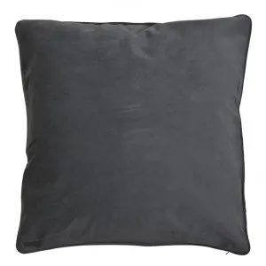 Bondi Velvet Euro Cushion Cover, Grey by COJO Home, a Cushions, Decorative Pillows for sale on Style Sourcebook