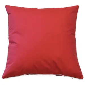 Monte Carlo Outdoor Scatter Cushion Cover, Red by COJO Home, a Cushions, Decorative Pillows for sale on Style Sourcebook
