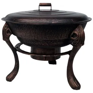 Vesuvius Cast Iron Fire Pit BBQ by CHL Enterprises, a Heaters & BBQs for sale on Style Sourcebook