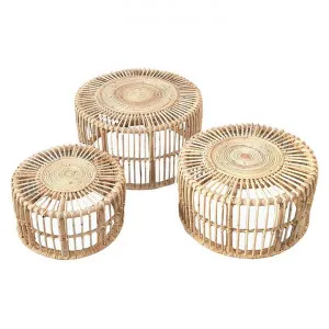 Montego Bay 3 Piece Round Coffee Table Set by Room and Co., a Coffee Table for sale on Style Sourcebook