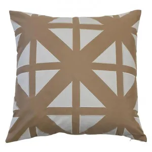 Havana Fabric Indoor / Outdoor Scatter Cushion Cover, Khaki / Ecru by COJO Home, a Cushions, Decorative Pillows for sale on Style Sourcebook