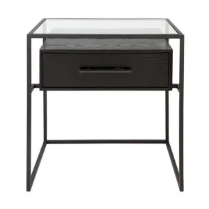 Vogue Bedside Table, Small, Black by Cozy Lighting & Living, a Bedside Tables for sale on Style Sourcebook