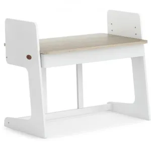 Boori Neat Wooden Adjustable Study Desk, 90cm, Barley White / Oak by Boori, a Kids Chairs & Tables for sale on Style Sourcebook