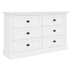 Flempton Acacia Timber 6 Drawer Dresser by Dodicci, a Dressers & Chests of Drawers for sale on Style Sourcebook