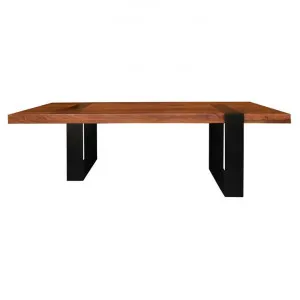 Asbury Mango Wood & Metal Coffee Table, 120cm by Chateau Legende, a Coffee Table for sale on Style Sourcebook